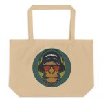 Jam Monkey- Large organic tote bag - Image 5