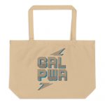 GRL PWR- Large organic tote bag