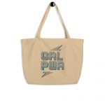 GRL PWR- Large organic tote bag - Image 4