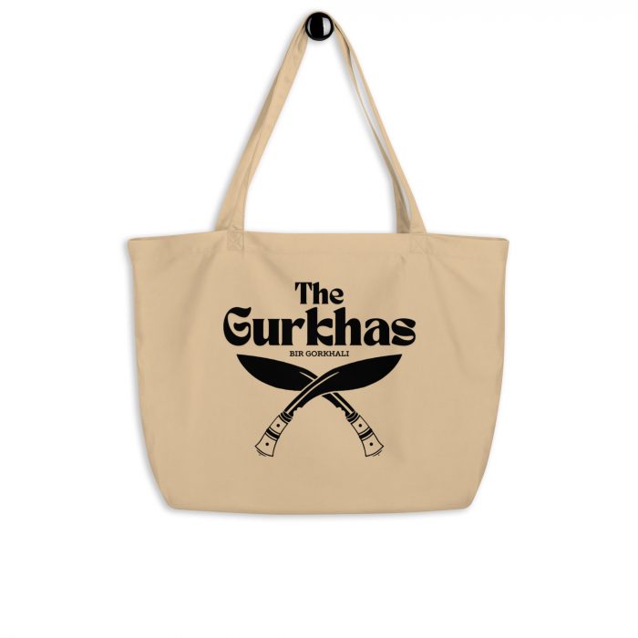 The Gurkhas- Large organic tote bag - Image 2