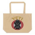 Wicked Yeti- Large organic tote bag