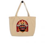 Kaal Bhairab- Large organic tote bag - Image 5