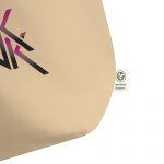 Wink Wink- Large organic tote bag - Image 3