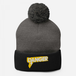 DANGER- Pom-Pom Beanie