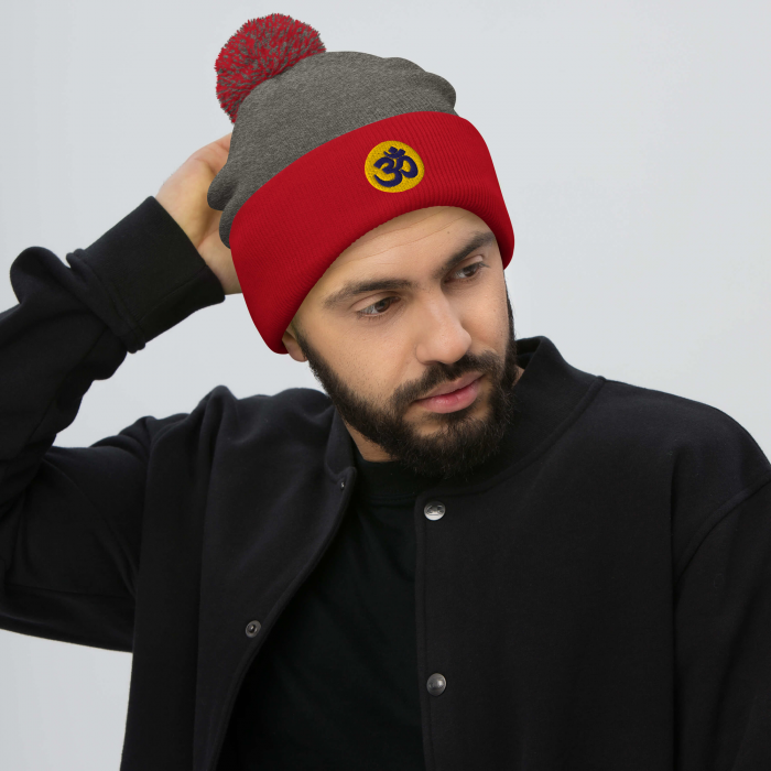 OM- Pom-Pom Beanie - Image 3