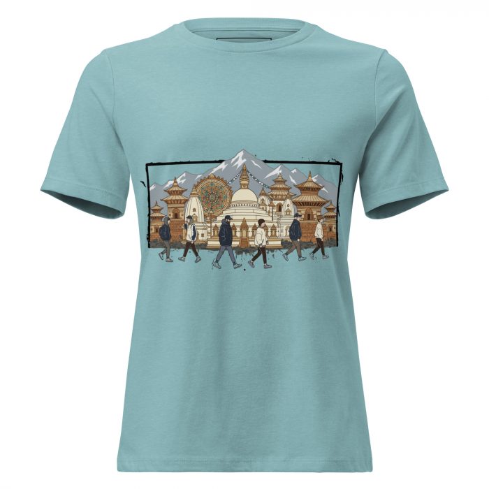 A Walk- Women's Relaxed T-Shirt - Image 4