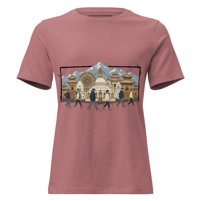 A Walk- Women's Relaxed T-Shirt - Image 2