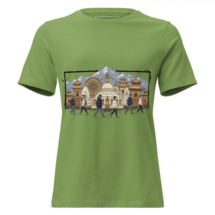 A Walk- Women's Relaxed T-Shirt - Image 3