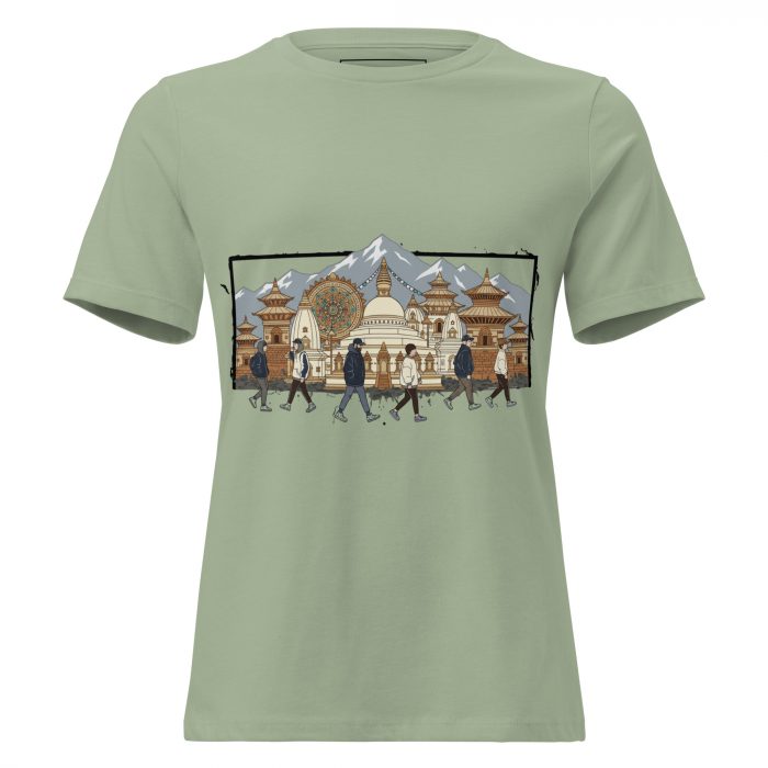 A Walk- Women's Relaxed T-Shirt - Image 5
