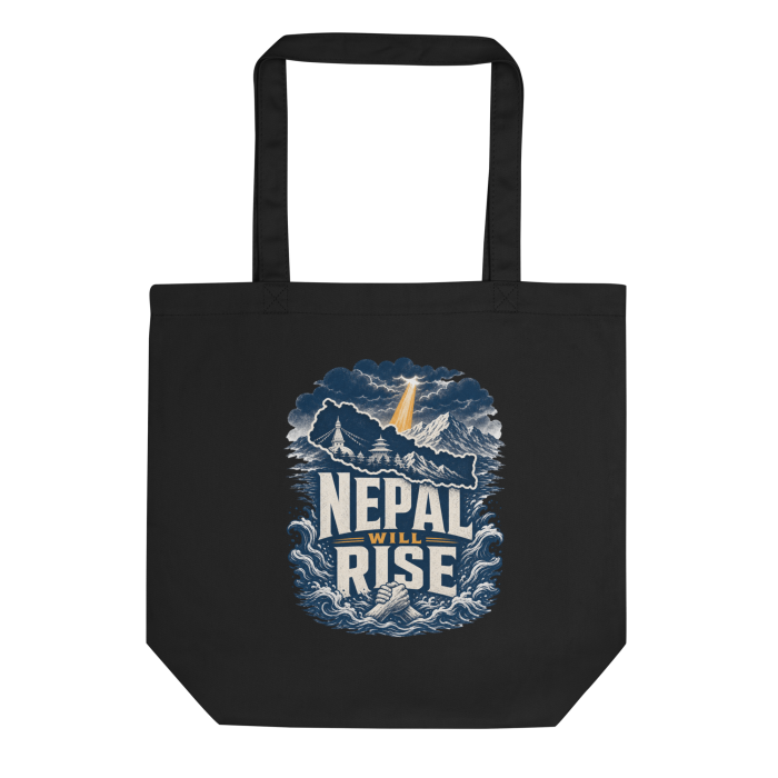 Nepal Will Rise- Eco Tote Bag - Image 5