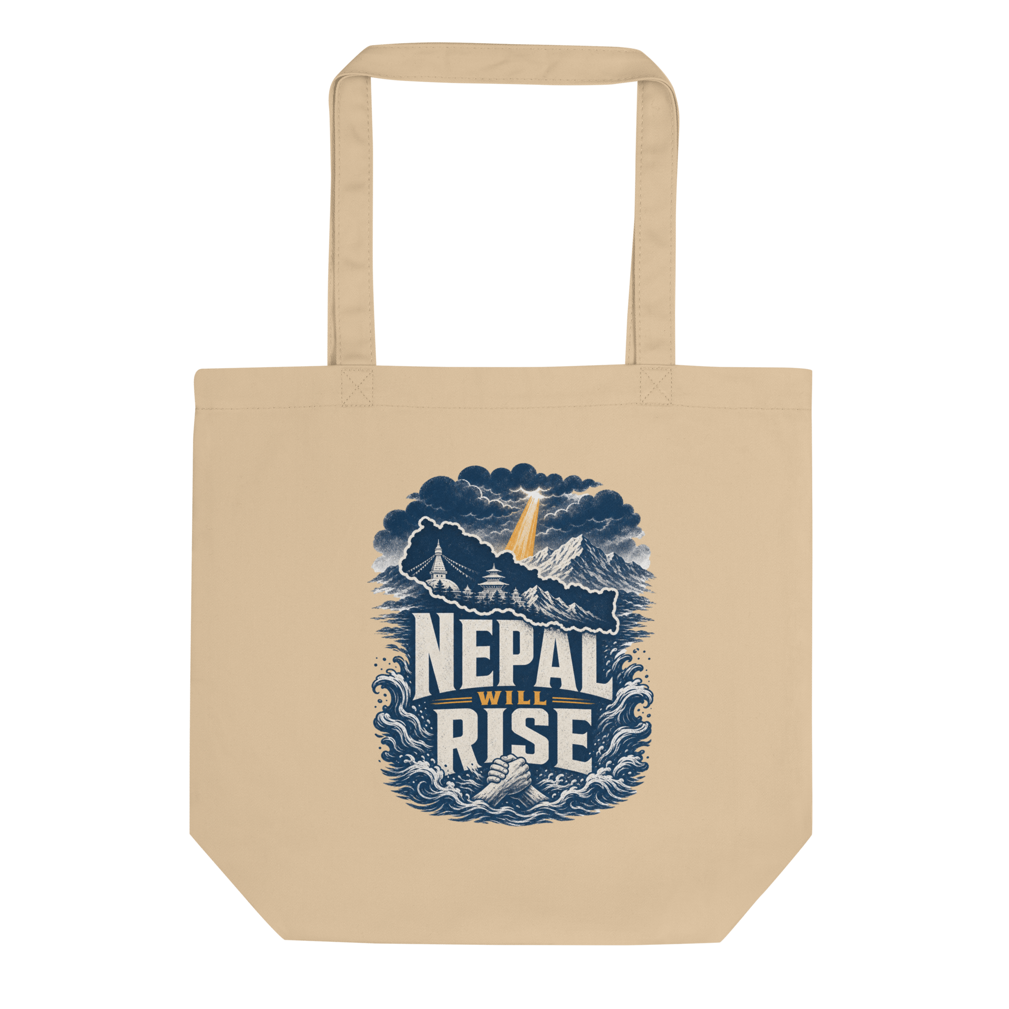 Nepal Will Rise- Eco Tote Bag