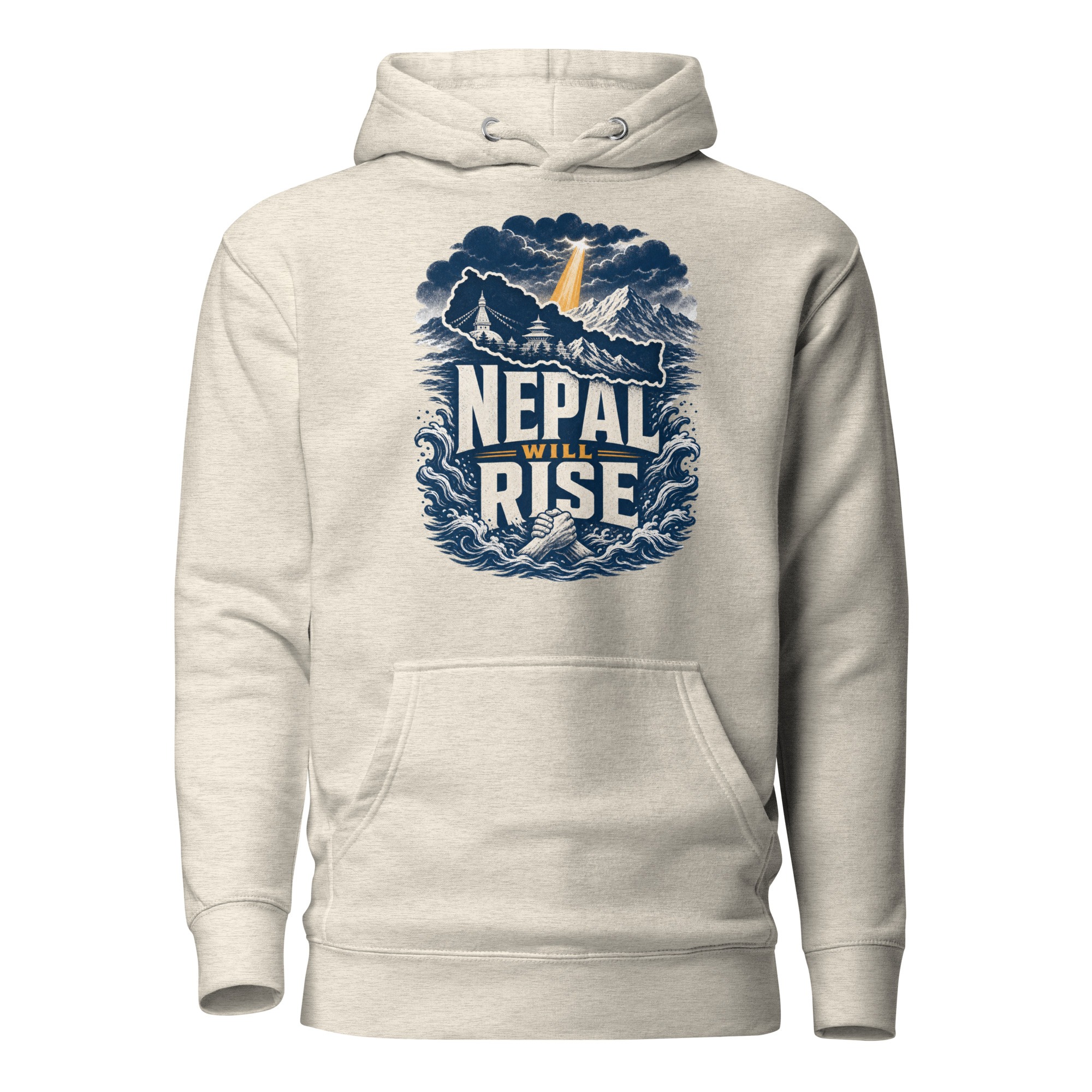 Nepal Will Rise- Unisex Hoodie