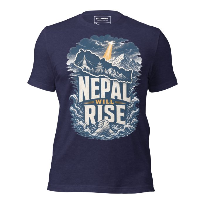 Nepal Will Rise- Unisex t-shirt - Image 4