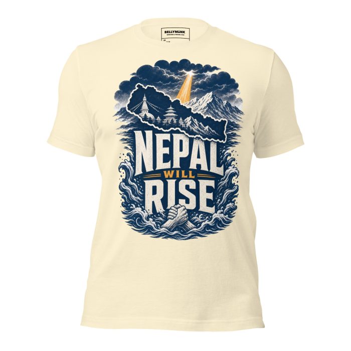 Nepal Will Rise- Unisex t-shirt - Image 10