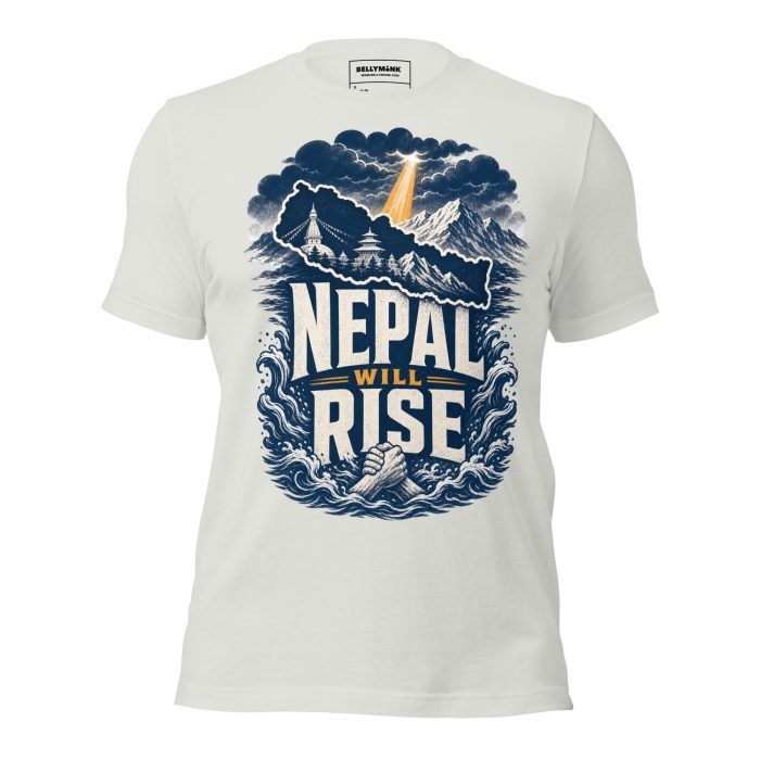 Nepal Will Rise- Unisex t-shirt - Image 9