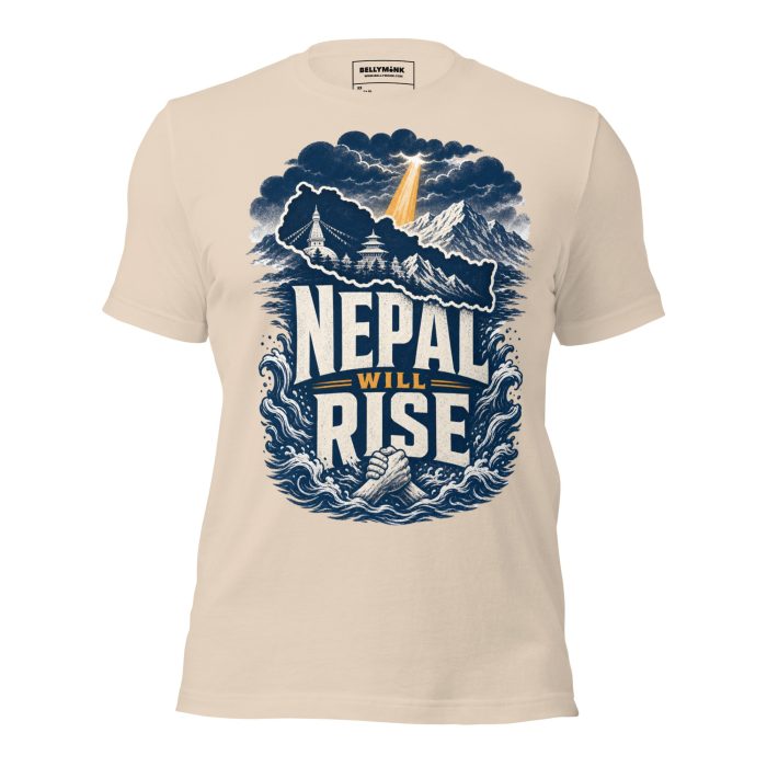 Nepal Will Rise- Unisex t-shirt - Image 8
