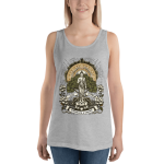 Standing Buddha- Unisex Tank Top - Image 2