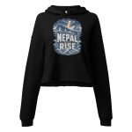 Nepal Will Rise- Crop Hoodie - Image 4